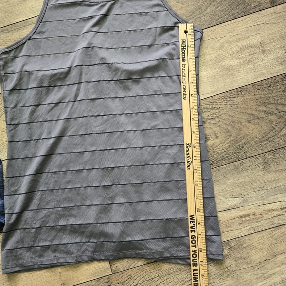 Athleta Women's Medium Gray and Blue Tank Tops - Picture 3 of 13